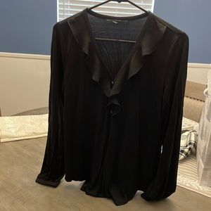 White house black market black blouse size small